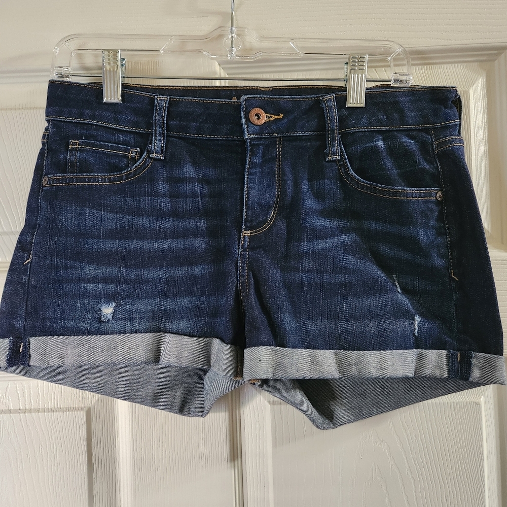 Arizona Mid Rise Jean Shorts